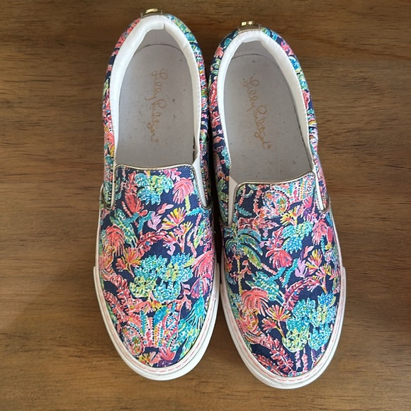 Lilly Pulitzer Julie Sneaker Size 8 - Picture 5 of 14